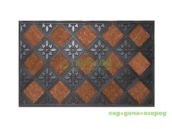 Фото Коврик Velcoc Mountain Flower 45x75 см Black-Brown