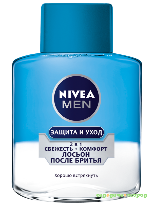 Фото Лосьон после бритья 2 в 1 Защита и уход 100 мл Nivea