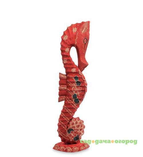 Фото Фигурка Decor and Gift, Морской конек, 50 см, батик, о.Ява