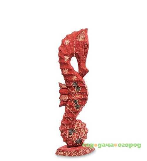Фото Фигурка Decor and Gift, Морской конек, 40 см, батик, о.Ява