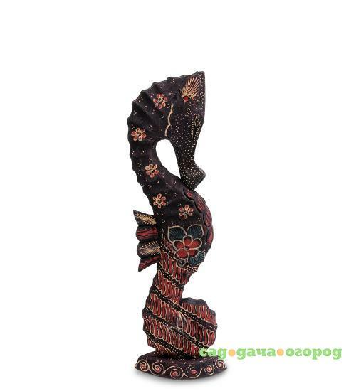 Фото Фигурка Decor and Gift, Морской конек, 40 см, батик, о.Ява