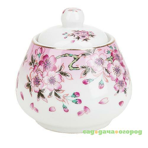 Фото Сахарница Best Home Porcelain, Яблоневый цвет, 300 мл