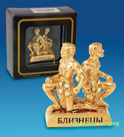 Фото Фигурка crystal temptations, Знак Зодиака Близнецы, Юнион, 4 см