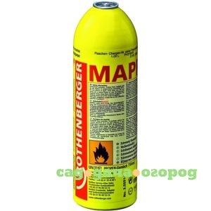 Фото Газ мапп в баллоне (750 мл; 7/16") rothenberger 35551-b