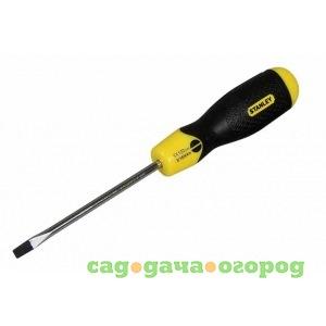 Фото Отвертка cushion grip шлиц 5х100 мм stanley 0-64-916