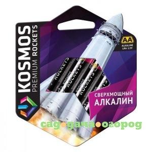 Фото Батарейки premium lr6 4шт космос koslr6rockets4bl