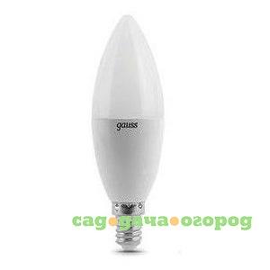 Фото Светодиодная лампа led e14 6.5w 2700к gauss candle 103101107