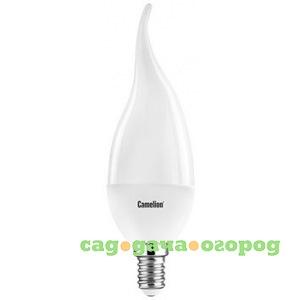 Фото Светодиодная лампа 5вт 220в camelion led5-cw35/830/e14 12033