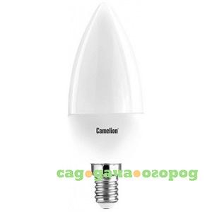 Фото Светодиодная лампа 5вт 220в camelion led5-c35/830/e14 12031