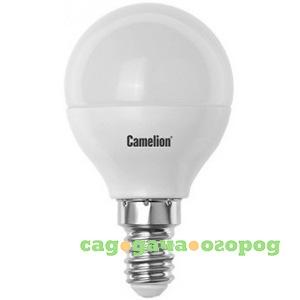 Фото Светодиодная лампа 5вт 220в camelion led5-g45/845/e14 12029