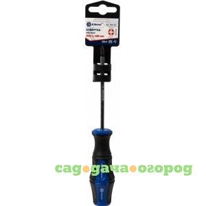 Фото Отвёртка ultra grip ph-1 х 100 мм cr-v кобальт 646-331