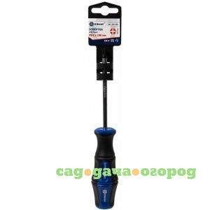 Фото Отвёртка ultra grip ph-2 х 100 мм cr-v кобальт 646-355