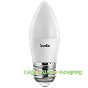 Фото Светодиодная лампа 7вт 220в camelion led7-c35/830/e27 12077