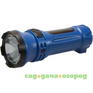 Фото Светодиодный аккумуляторный фонарь космос kocacc102ledled 2 режима 0.5вт 300мач прямая зарядка 220в  407408