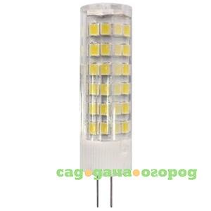 Фото Светодиодная лампа эра led smd jc-7w-220v-corn, ceramics-827-g4 б0027859