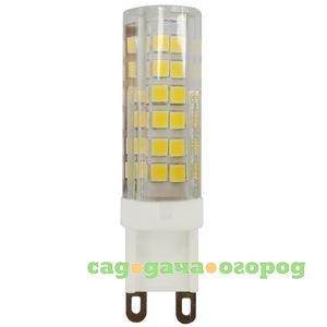 Фото Светодиодная лампа эра led smd jcd-7w-220v-corn, ceramics-827-g9 б0027865