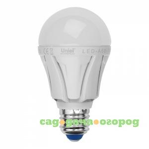 Фото Светодиодная лампа uniel led-a60 8w/nw/e27/fr plp01wh ul-00001523