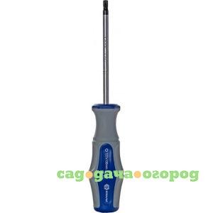 Фото Отвертка с подвесом torx tamper-27х100 мм кобальт ultra grip cr-v 910-072