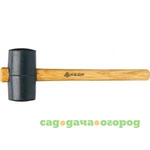 Фото Резиновая киянка (65 мм/450 г, деревянная ручка) кедр 075-6545 28351