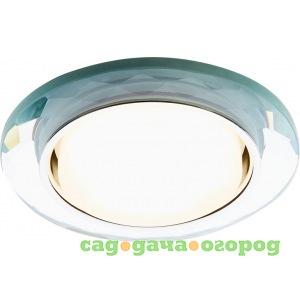 Фото Точечный светодиодный светильник ambrella light хром/прозрачный gx53 g8077 ch