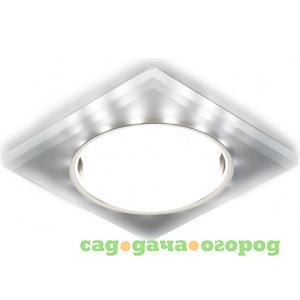 Фото Точечный светодиодный светильник ambrella light хром/матовый gx53+3w/led white/ g215 ch/wh