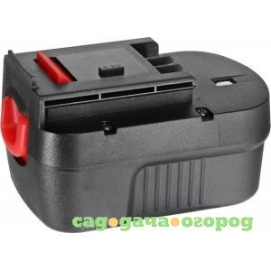 Фото Аккумуляторная батарея для black&decker (1.5 ач, 14.4 в, ni-cd) pitatel tsb-044-bd14b-15c