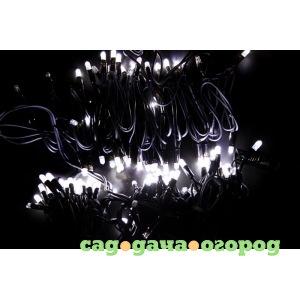 Фото Гирлянда neon-night дюраплей 100% flashing 20м, 4 модуля x 5м, led белые 315-165