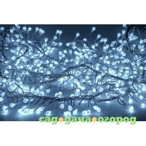 Фото Гирлянда neon-night мишура 6м, прозрачный пвх, 576 led белые 303-615