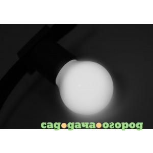Фото Лампа neon-night шар e27 3 led диаметр 45 белая 405-115