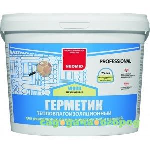 Фото Строительный герметик neomid professional 3 кг, белый н -гермprof-3/бел