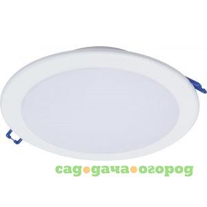 Фото Светодиодный светильник philips downlight dn027b led9/nw d125 rd 4000к 465370