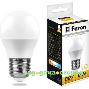 Фото Светодиодная лампа feron 9w 230v e27 2700k, lb-550 25804