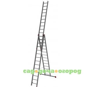 Фото Трехсекционная лестница новая высота 3x14 604314