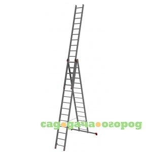 Фото Трехсекционная лестница новая высота 3x15 604315