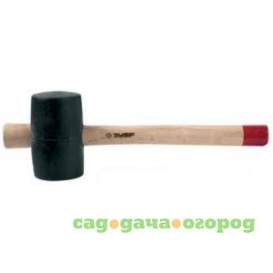 Фото Резиновая киянка с деревянной ручкой зубр мастер 2050-55_z01