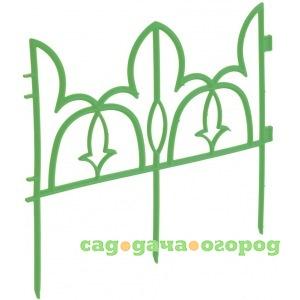 Фото Декоративный забор комплект-агро лилия 19х300 см, зеленый ka1186g
