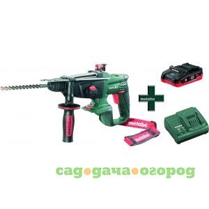 Фото Аккумуляторный перфоратор metabo kha 18 ltx + 3.5 ач lihd + зу asc30-36 t0332