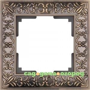 Фото Рамка werkel wl07-frame-01 на 1 пост бронза a029838