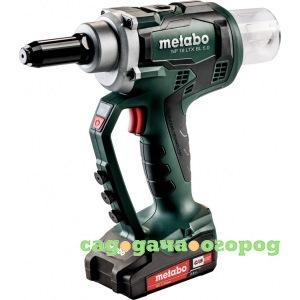 Фото Заклепочный аккумуляторный пистолет metabo np 18 ltx bl 5.0 619002500