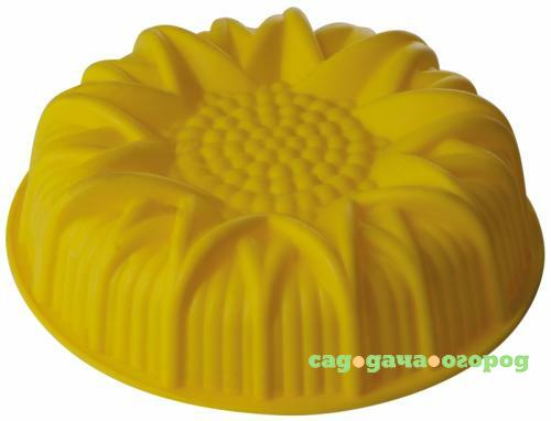 Фото Форма для выпечки REGENT INOX, SILICONE, Подсолнух, 24,5 см