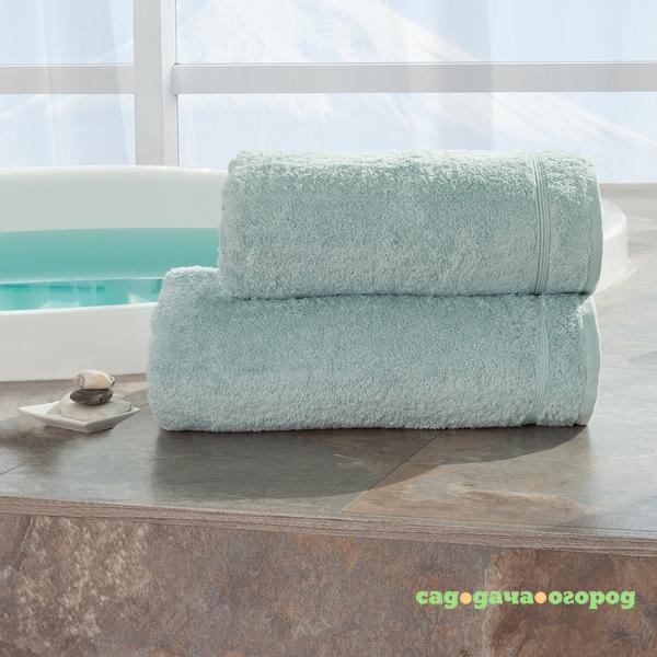 Фото Набор полотенец BB Towels Цвет: White Blue (50х100 см,70х150 см)