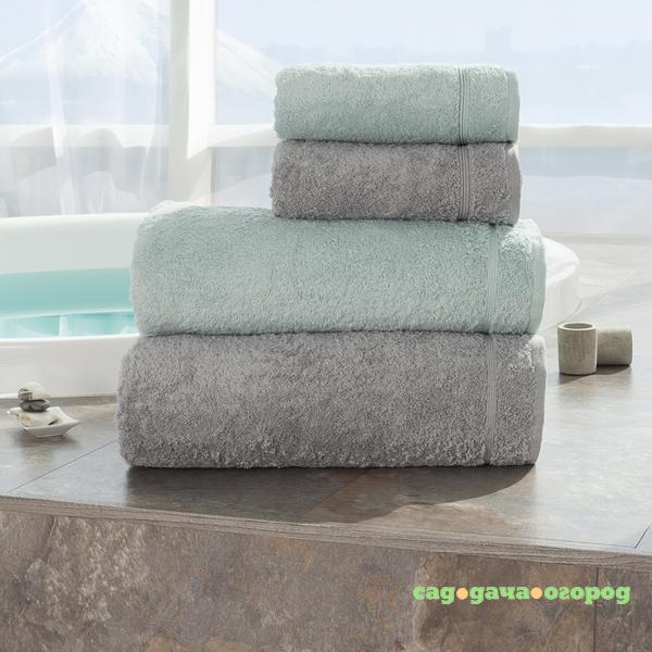 Фото Набор полотенец BB Towels Цвет: White Mint & Warm Grey (100х160 см - 2 шт,70х150 см - 2 шт)