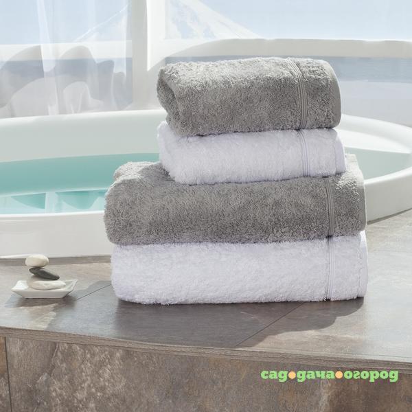 Фото Набор полотенец BB Towels Цвет: Clear White & Warm Grey (100х160 см - 2 шт,70х150 см - 2 шт)