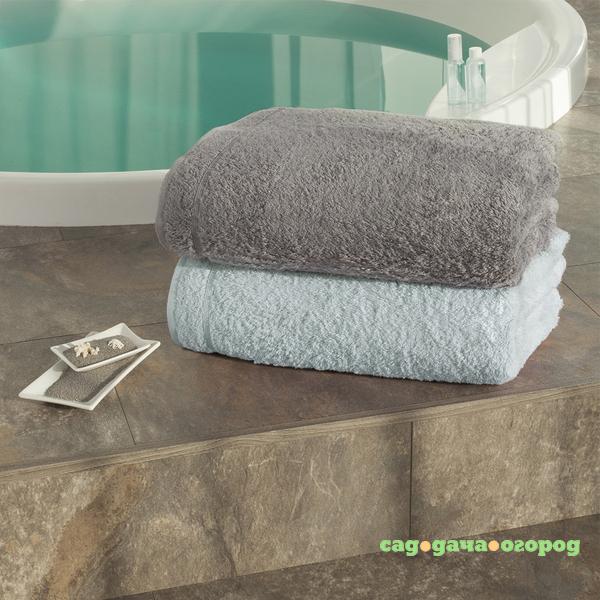 Фото Набор полотенец BB Towels Цвет: White Blue & Warm Grey (100х160 см - 2 шт)