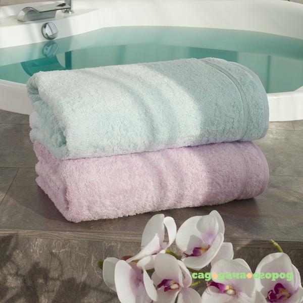 Фото Набор полотенец BB Towels Цвет: White Mint & Lilac (100х160 см - 2 шт)