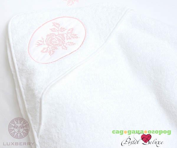 Фото Детское полотенце Rose Цвет: Белый-Розовый (100х100 см)
