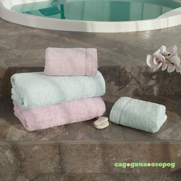 Фото Набор полотенец BB Towels Цвет: White Mint & Lilac (100х160 см - 2 шт,70х150 см - 2 шт)