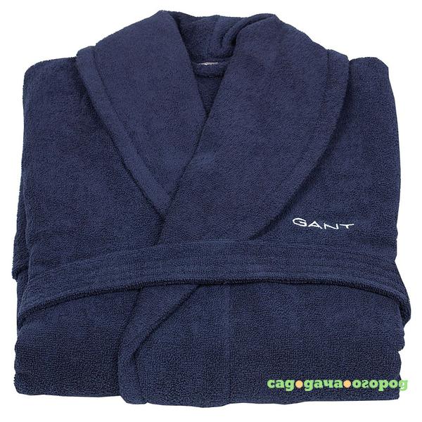 Фото Халат махровый унисекс Gant Home TERRY BATHROBE, размер XL, 100% хлопок