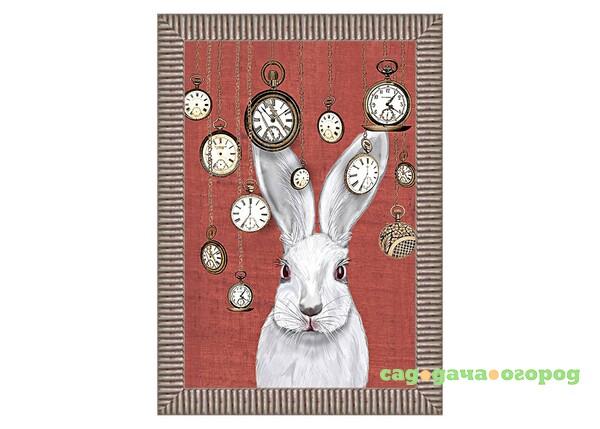 Фото Арт-постер "Мистер Белый Кролик"