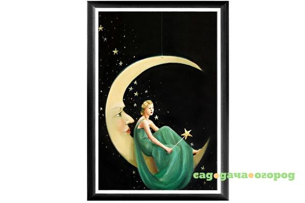 Фото Арт-постер "Фиби на луне"
